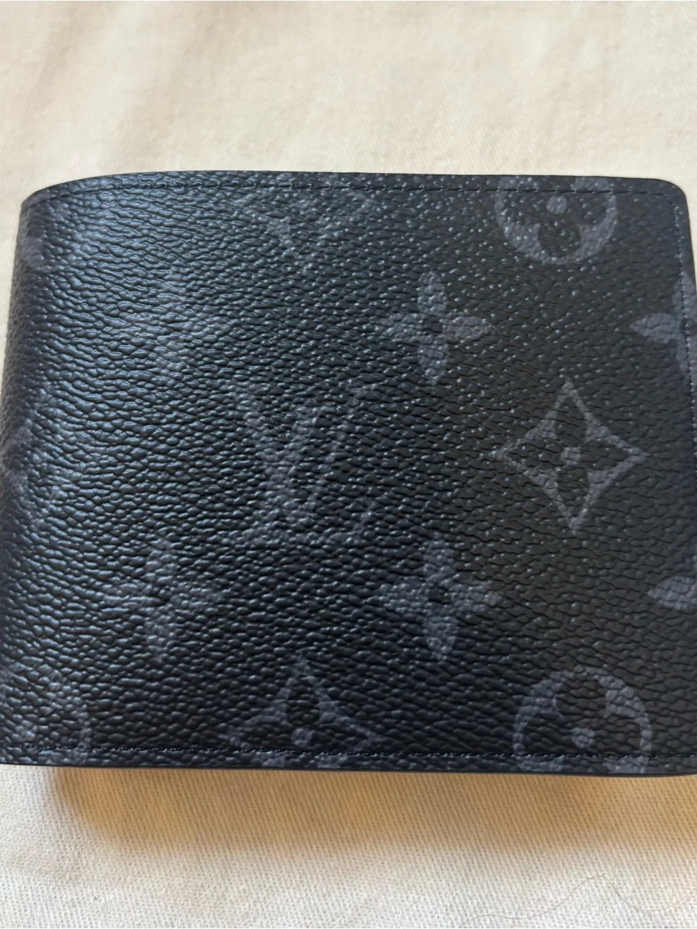 Louis Vuitton Black Monogram Eclipse Card & Key Holder
